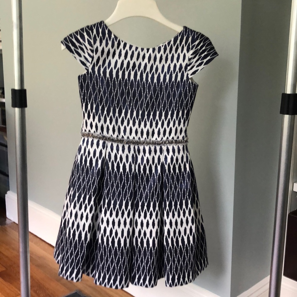 ZOE Ltd Fabulous navy and white dress